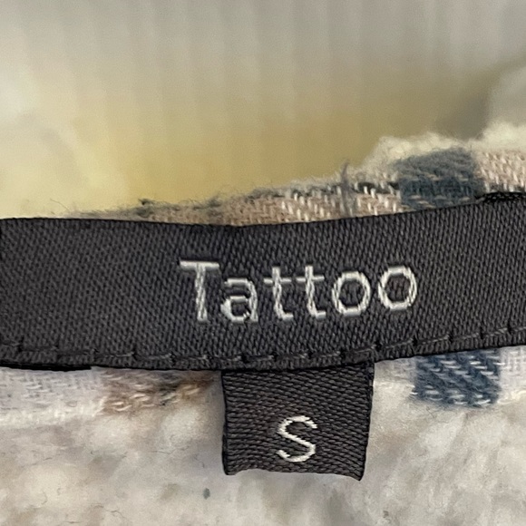 TATTOO Sherpa lined plaid jacket - Picture 4 of 4